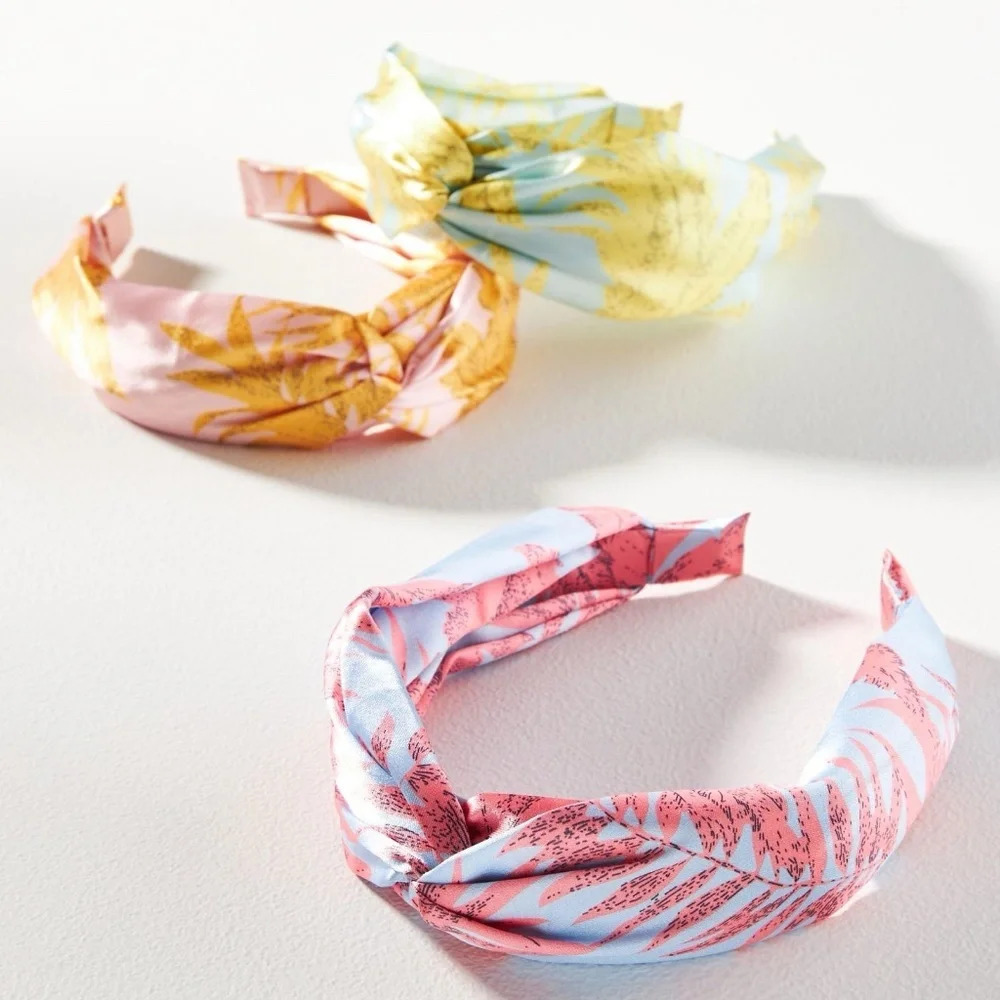 NWT Anthropologie Palm Twist Headband - Picture 2 of 5